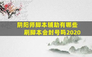 阴阳师脚本辅助有哪些 刷脚本会封号吗2020